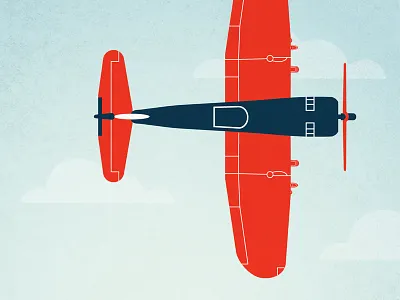 Let's fly airplane kids birthday party