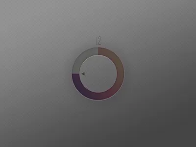 Dark Knob arrow clock dark knob purple too dark what is this yellow