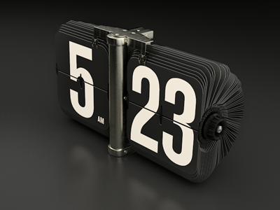 Flip Clock 2 3 3d 5 black c4d cinema 4d cinema4d clock countdown five flip flipclock hour icon light metal minute modeling number plastic realistic reflection rendering retro rotate spin turn vintage white