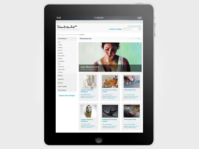 Talents United app art design icon ilustration interaction talents user experience ux web