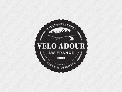 Velo Adour Logo badge identity logo