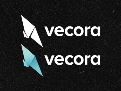 Vecora Logo branding logo vecora
