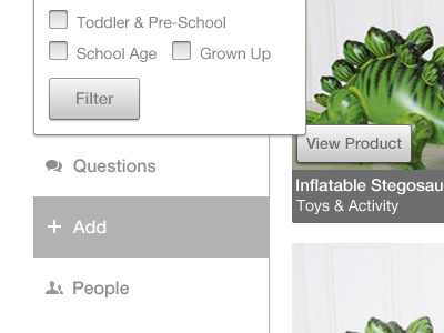 Filter design down drop filter icons interface navigation ui ux