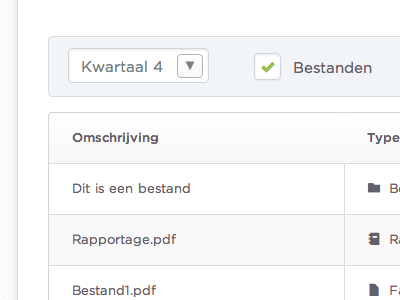 table cell checkbox dropdown icon table