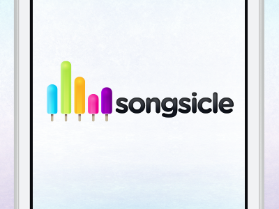 Songsicle Logo branding logo popsicle songsicle