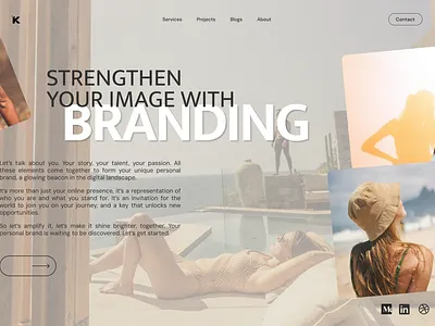 Strengthen Your Image With Branding adobe suite branding creative design design design thinking entrepreneur figma framer heros landing page midjourney photoshop product design small business startup ui design ux design ux research visual design web design