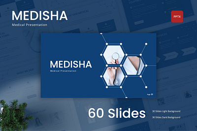 Medisha - Medical PowerPoint Template business care clinic design doctor facility health hospital laboratory medical medicine powerpoint presentation