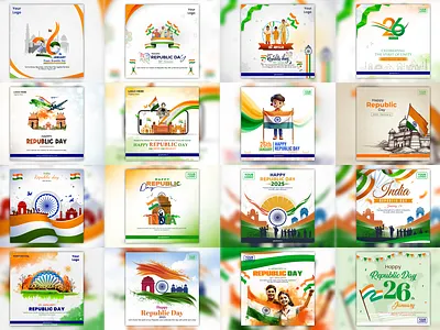 Republic Day 2025: Celebrating Unity in Diversity creativedesign designinspiration digitalart dribbbleshots graphic design illustration india indianculture indiapride jaihind minimaldesign moderndesign patrioticdesign postdesign republicday republicday2025 tricolor unityindiversity