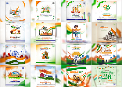 Republic Day 2025: Celebrating Unity in Diversity creativedesign designinspiration digitalart dribbbleshots graphic design illustration india indianculture indiapride jaihind minimaldesign moderndesign patrioticdesign postdesign republicday republicday2025 tricolor unityindiversity