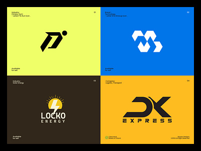 Fitness, Technology, Logistic Logo Branding. abstract logo brand identity branding energy fitness logo graphic design gym logo letter logistic logo logo design logo designer logo inspirations logo trend modern logo run solar tech technology transport