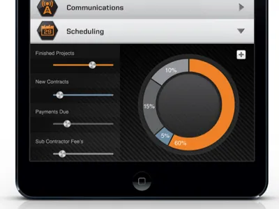 Computool User Interface ipad mobile user interface design web design