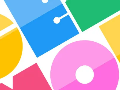 Gezzamondo Logo abstract blue colour custom font gezzamondo glasgow green logo orange pink rainbow rebrand red reflection scotland solid typography uk