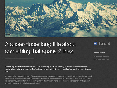 Everest4 blog themeforest wordpress