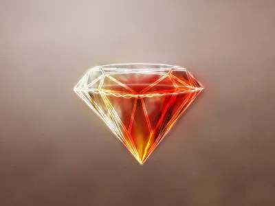 Gem china design icon ui