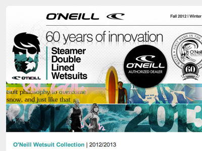 O'Neill newsletter surf