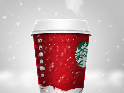 Coffee coffee photoshop red snow starbucks warm winter