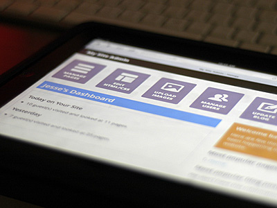 Responsive CMS cms ipad responsive ui