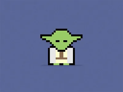Chiptune Yoda 8 bit 8bit jedi yoda