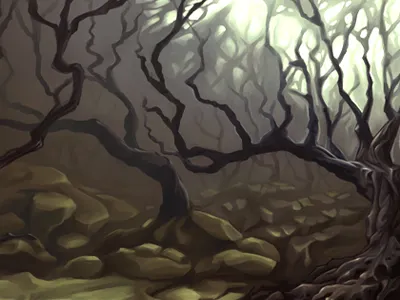 Wildwood forest painter wood