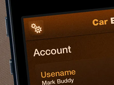 Car Buddy - iPhone App app brown car fuel ios iphone iphone 5 light road tuning