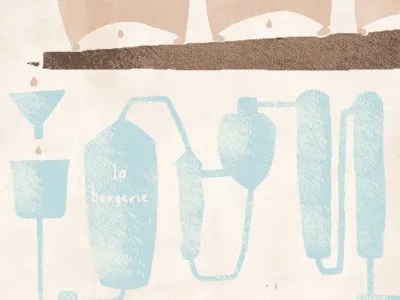 The Pipi Factory carolyn alexander pastels postcards