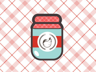 Conserva badge chicken food icon icon icon set jam jam. jar logo marmelade pattern recipes