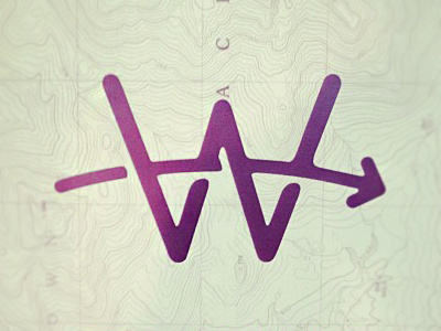 Secret Logo . . . Shhhhhh arrow idlewild maps travel w