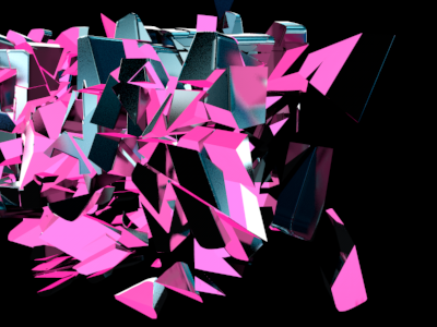 Breaking stuff is fun 3d break c4d thrausi