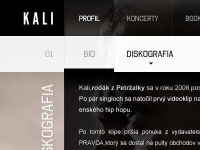 KALI bio black discography events profile