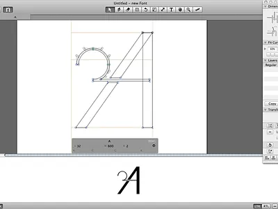 New Typeface Design a character font font design fonts type type design typeface typographic typography uppercase