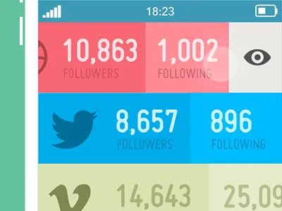Statnut 1.0 app gestures ios iphone list social
