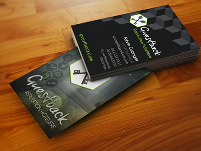 Guestback - Business Cards cards ereputation guestback hotel orm reputation saas
