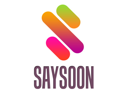 Saysoon Business at Your Fingertips, brand identity app brand colour communication graphic design video web