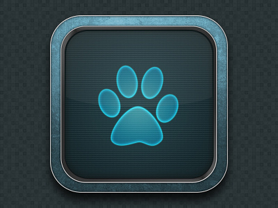 Digital App Icon digital glow ios icon screen tech