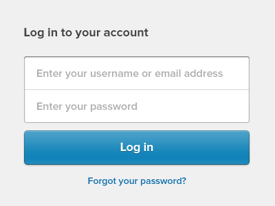 Simple Login Form account button form login signup ui