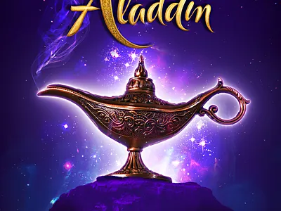 Aladdin Movie Poster graphic design manipulationart photoshop poster design