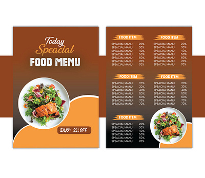 Restaurant Food Menu Design animation brandidentity branding fooddesign foodmanu foodmenu foodmenudesigns graphic design illustator logo manudesign menu menudesign photoshop printdesign restarantdesign restarurantdesign restaurantfooddesign restaurantfoodmenu speacialfoodmenu