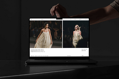 Aura.Vita ecommerce appareldesign branding ecommerce elegant fashion high fashion minimalism mobile responsive visual identity website