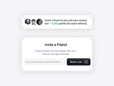 Share Modal Component☁️