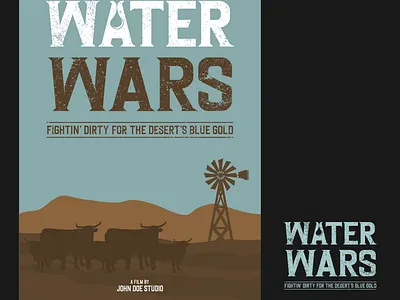 WATER WARs - movie poster graphic design movie movie poster poster wars water