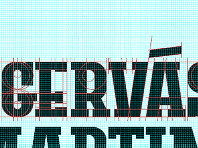 Type Projecting font process sketch type typedesign typography