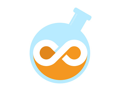 Orange 612 Labs illustration lab orange vector