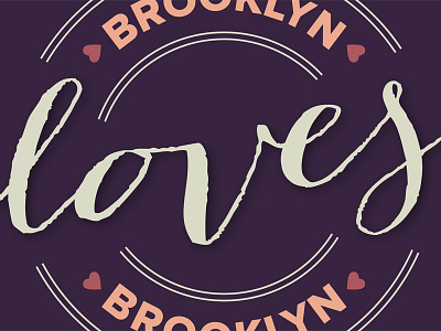 Brooklyn Loves Brooklyn Poster benefit brooklyn non profit poster