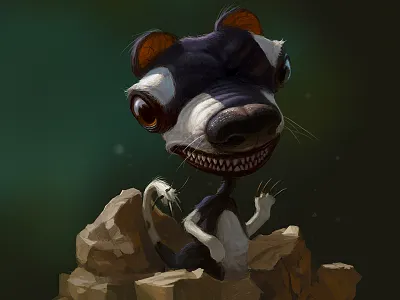 Lil Creature no. 2 character design concept art