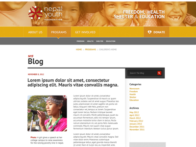 Blog Detail Page blog client detail page