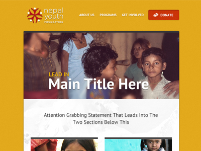 Nepal Youth Foundation Email Template