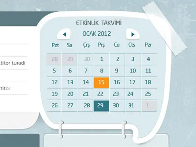 Sancaktepe Belediyesi / Genc Gelecek calendar genc musab musab ben genç sancaktepe takvim ui web