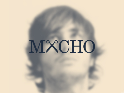 MACHO hair logo saloon