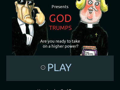 God trumps web app