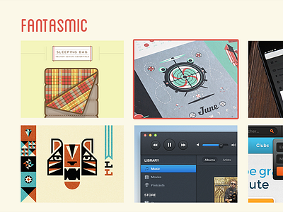 Fantasmic Windows 8 Dribbble Gallery app gallery interface metro ui windows8